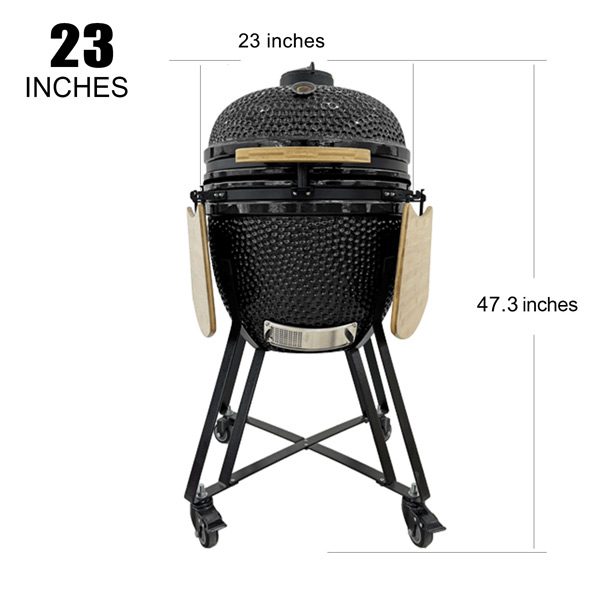 XLarge 23 inch large kamado grill factory, kamado joe manufacturer, green egg supplier, Kamado Grill manufactory -1