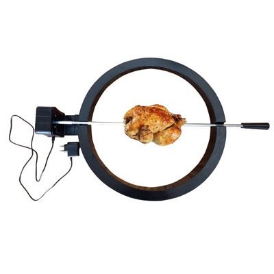 Ceramic-Kamado-BBQ-Grill-accessories-factory-Kamado-Chicken-Rotisseries-Kit supplier