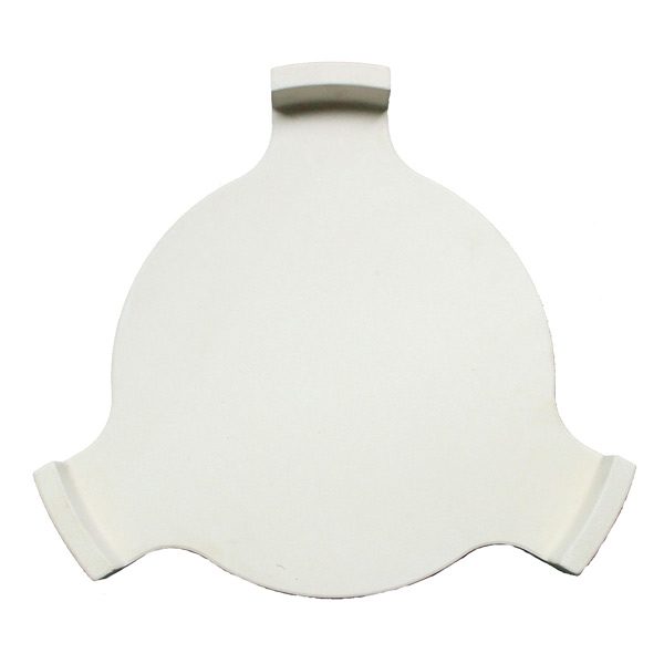 Ceramic heat deflector plate for slow cooking suppliers