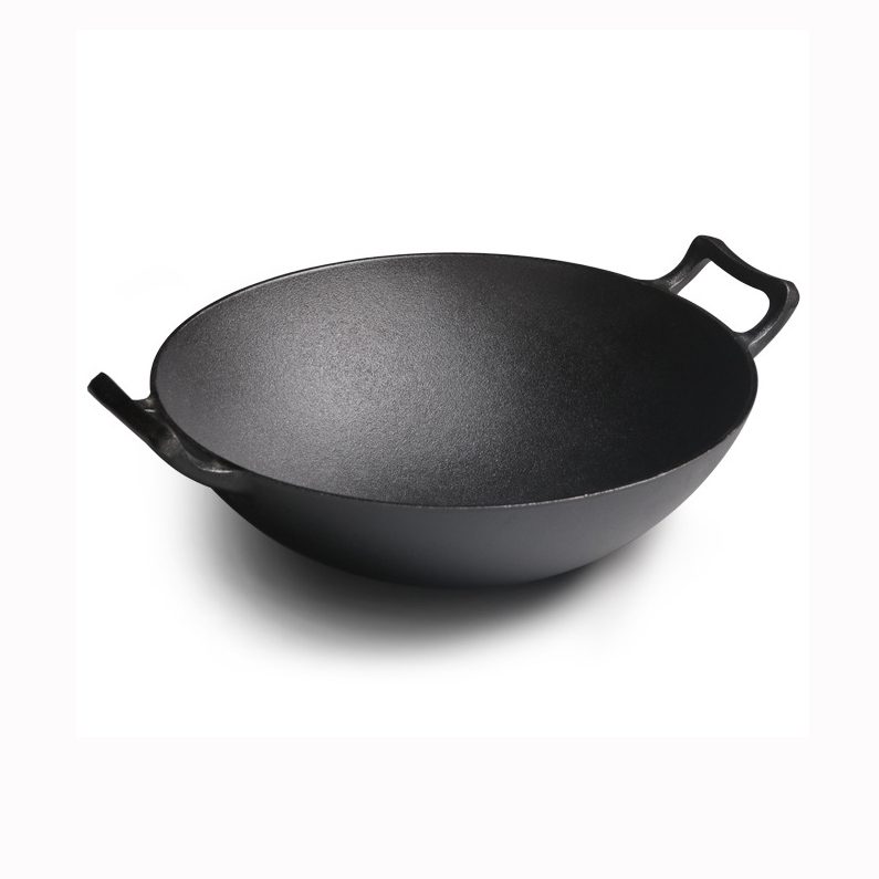 outdoor Cast Iron Skillet Cast Iron Pot​ for kamado grill cooking