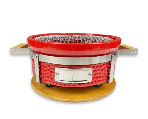 Charcoal-BBQ-Grill-round Hibachi-Grill-with-Grid-Lifter Japanese grill ceramic cook manufactory supplier (2) Charcoal-BBQ-Grill-round Hibachi-Grill-with-Grid-Lifter Japanese grill ceramic cook manufactory supplier (2)