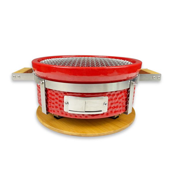Charcoal-BBQ-Grill-round Hibachi-Grill-with-Grid-Lifter Japanese grill ceramic cook manufactory supplier (2) Charcoal-BBQ-Grill-round Hibachi-Grill-with-Grid-Lifter Japanese grill ceramic cook manufactory supplier (2)