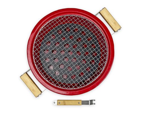 Charcoal-BBQ-Grill-round Hibachi-Grill-with-Grid-Lifter Japanese grill ceramic cook manufactory suppliers Charcoal-BBQ-Grill-round Hibachi-Grill-with-Grid-Lifter Japanese grill ceramic cook manufactory suppliers