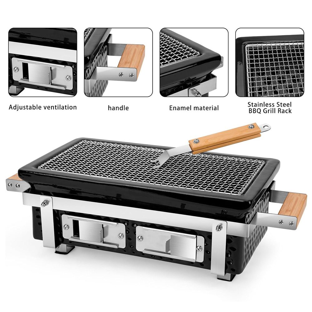 yakiniku-rechthoekige-shichirin-konro-yakitori-grill-manufactory-hibachi supplier yakiniku-rechthoekige-shichirin-konro-yakitori-grill-manufactory-hibachi supplier