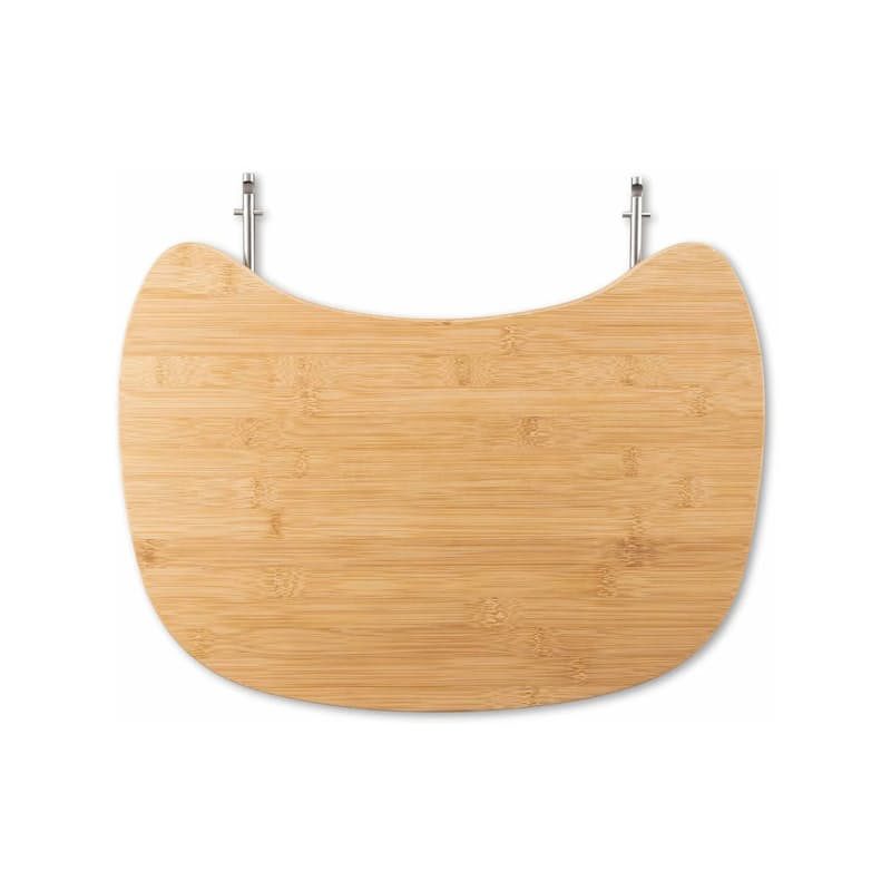 kamado bbq grill side table bamboo shelves