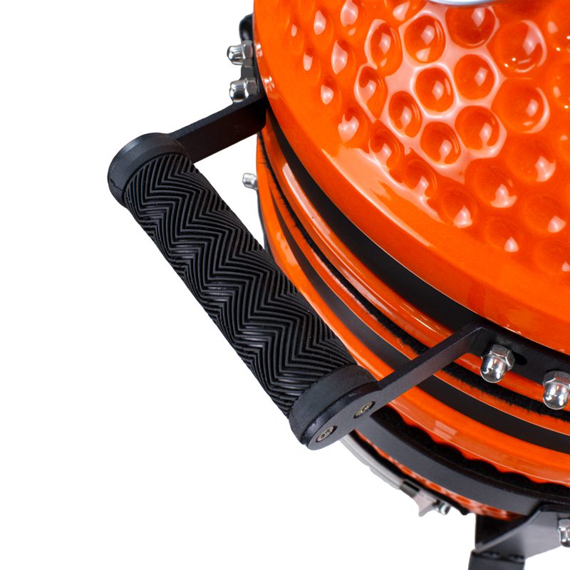 Kamado-barbecue-grill-rubber-handle