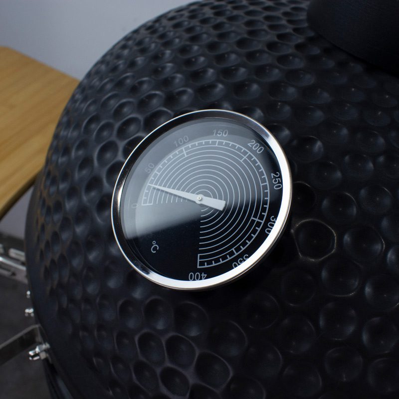 black-kamado-grill-thermometer-guide-supplier