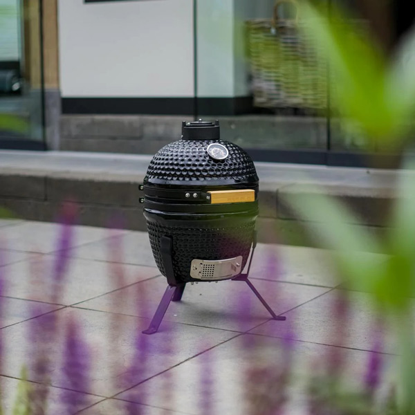 chill mini kamado egg grill 13 inch small family party balck color chill mini kamado egg grill 13 inch small family party balck color