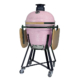 grill Kamado en céramique rose type egg