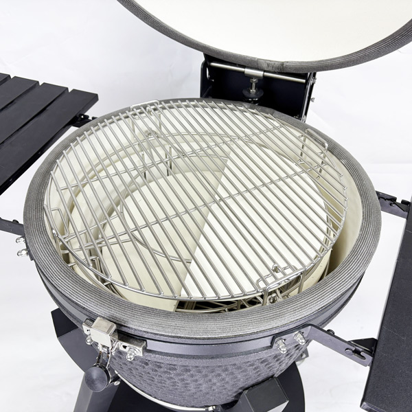kamado bbq accessory divide conquer cooking system for large ceramic grill roast kamado bbq accessory divide conquer cooking system for large ceramic grill