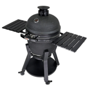 regal 21 Inch Ceramic Kamado Grill for Smoking and Baking regal 21 Inch Ceramic Kamado Grill for Smoking and Baking