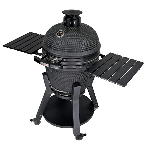 regal 21 Inch Ceramic Kamado Grill for Smoking and Baking regal 21 Inch Ceramic Kamado Grill for Smoking and Baking