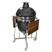 regal kamado black color bbq ceramic