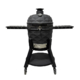Usines de grand grill Kamado noir de 22 pouces pour fumer et griller
