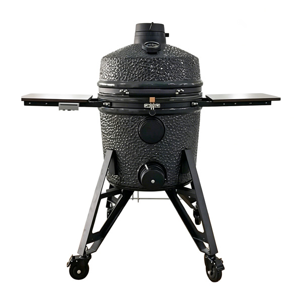 Upgraded 24 inch kamado egg grill equipped with full accessories, durable outdoor charcoal cooking smoker. Upgraded 24 inch kamado egg grill equipped with full accessories, durable outdoor charcoal cooking smoker.