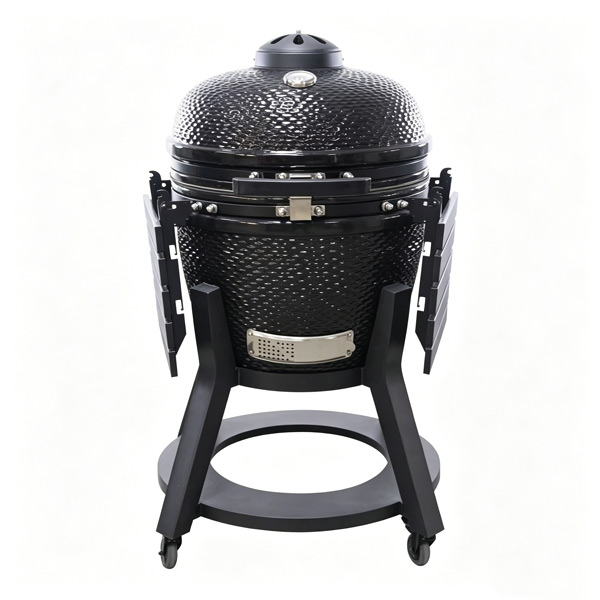 balck kamado bbq grill with cart xlarge charcoal bbq
