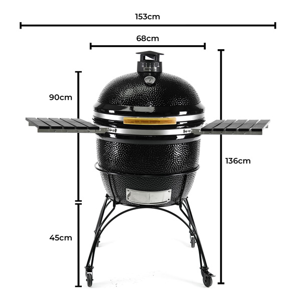 27 inch ceramic grill kamado egg barbecue size supplier