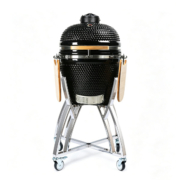 21inch-ceramic-Kamado-stainless-steel-cart-1 21inch-ceramic-Kamado-stainless-steel-cart-1