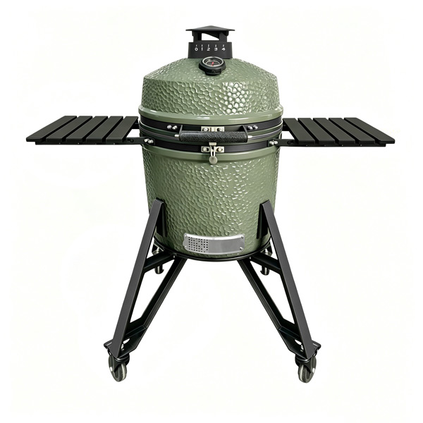 Premium Ceramic Construction for Backyard & Patio Grilling Premium Ceramic Construction for Backyard & Patio Grilling