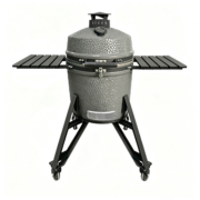 Premium Ceramic Construction for Backyard & Patio Grilling gray Premium Ceramic Construction for Backyard & Patio Grilling gray