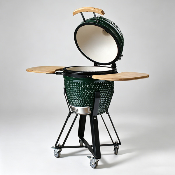 18 inch ceramic grill kamado bbq green 18 inch ceramic grill kamado bbq green